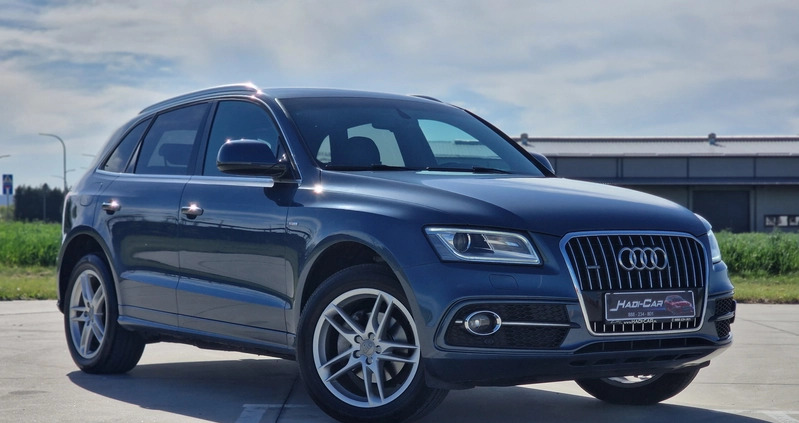 Audi Q5 cena 87900 przebieg: 145000, rok produkcji 2015 z Pasym małe 704